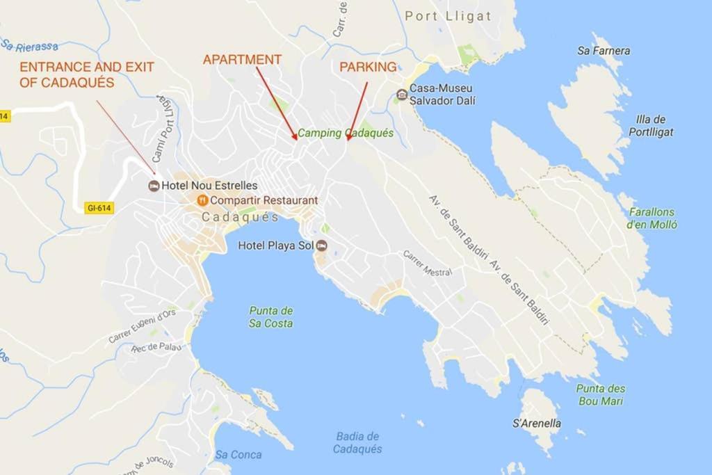 Apartamento Con Jardincito En El Centro De كاذاكيس المظهر الخارجي الصورة